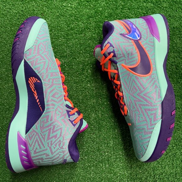 Nike Zoom LeBron NXXT Genisus Turquoise Mens Basketball HF0712-300 NEW Multi Sz - Picture 2 of 5